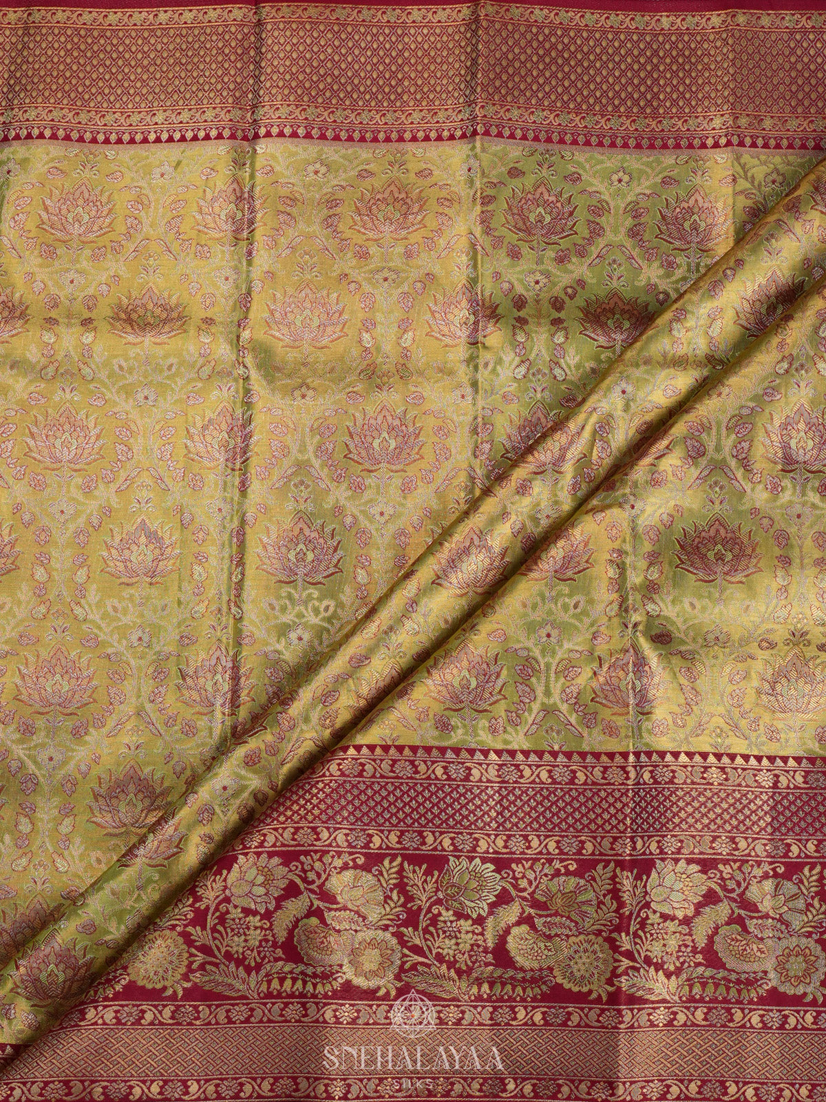 Green Kanjivaram Silk Saree