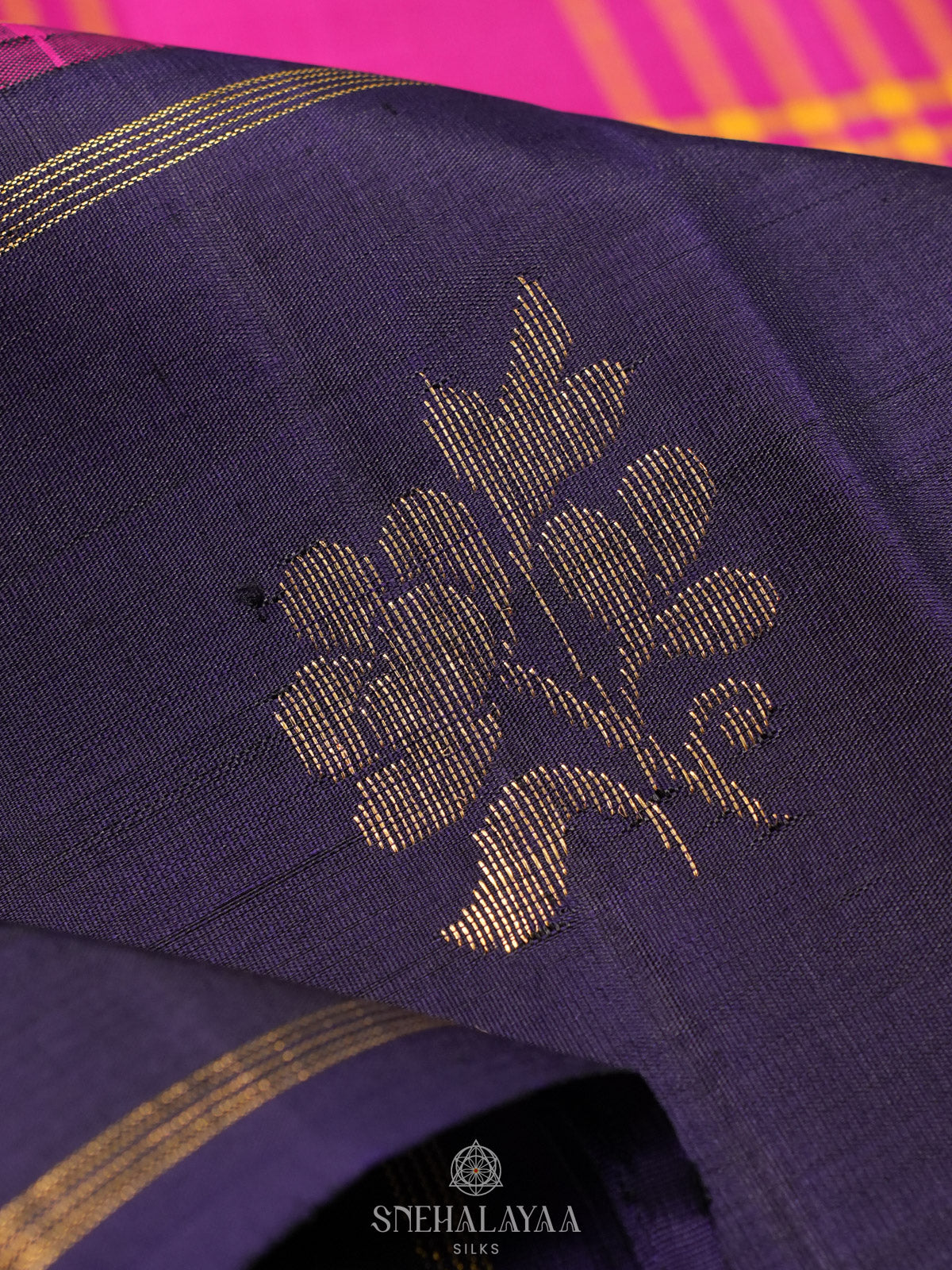 Pink Kanjivaram Silk Saree