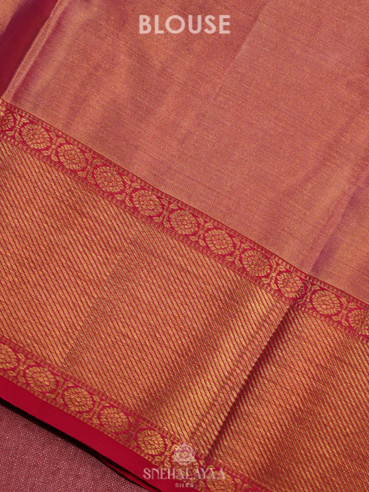 Olive Green Kanjivaram Silk Saree