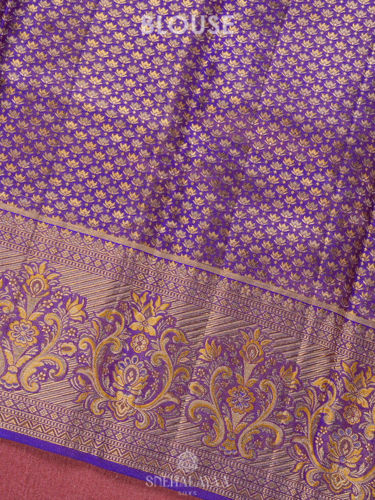 Yellow  Kanjivaram Silk Saree