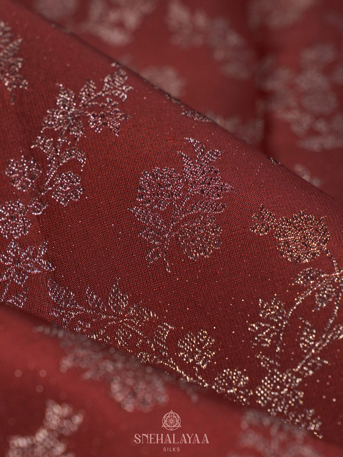 Brown Kanjivaram Silk Saree