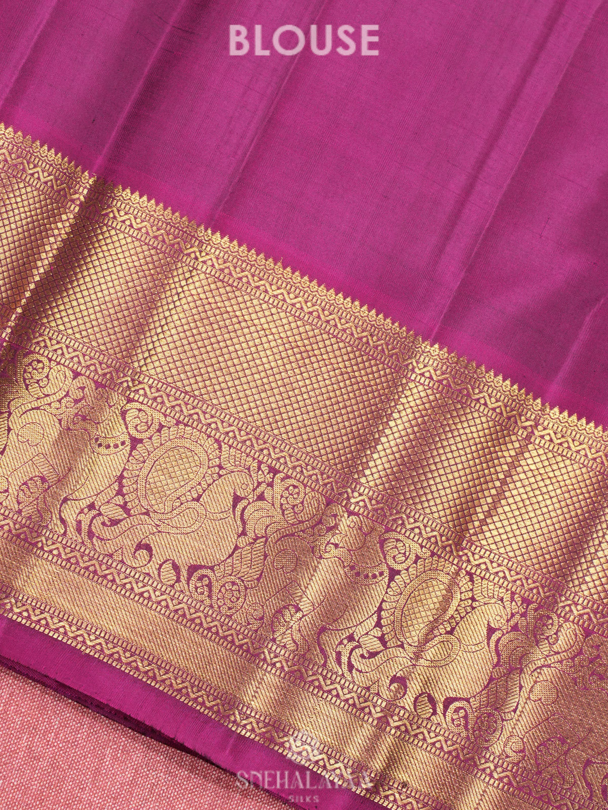 Forest Green Kanjivaram Silk Saree