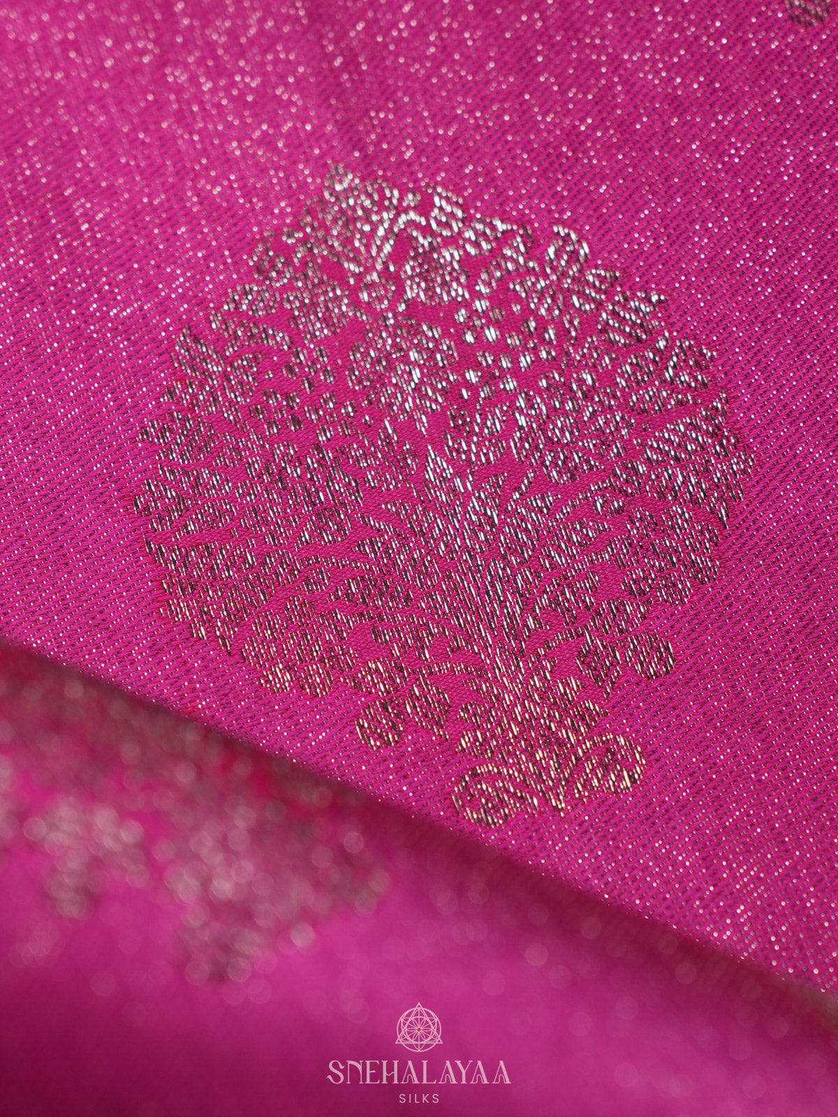 Pink Kanjivaram Silk Saree