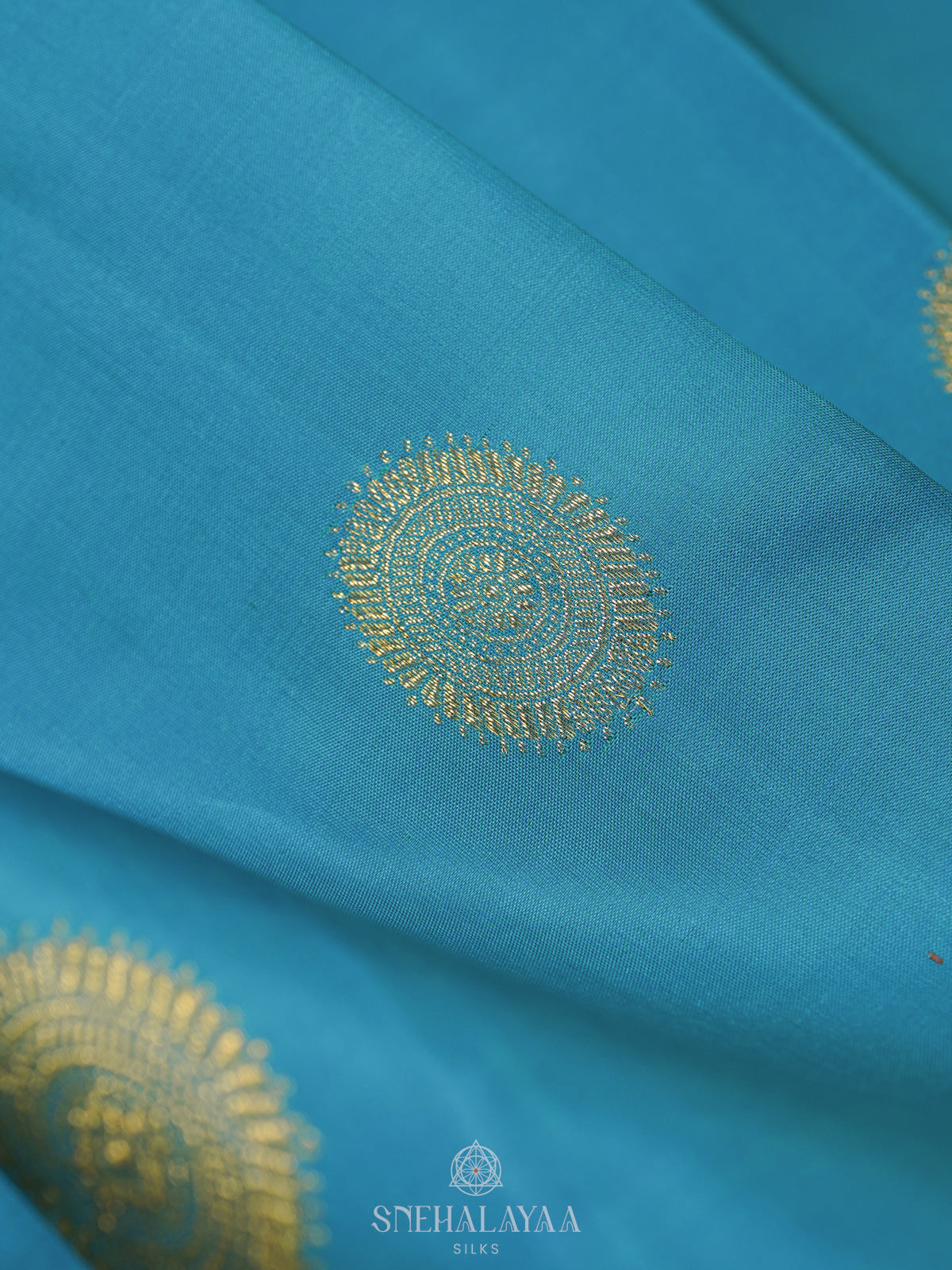 Blue Kanjivaram Silk Saree
