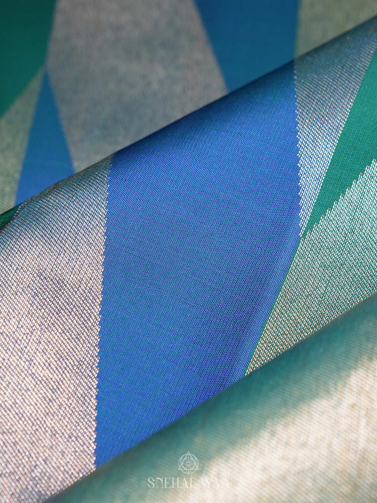 Multicolour Kanjivaram Silk Saree