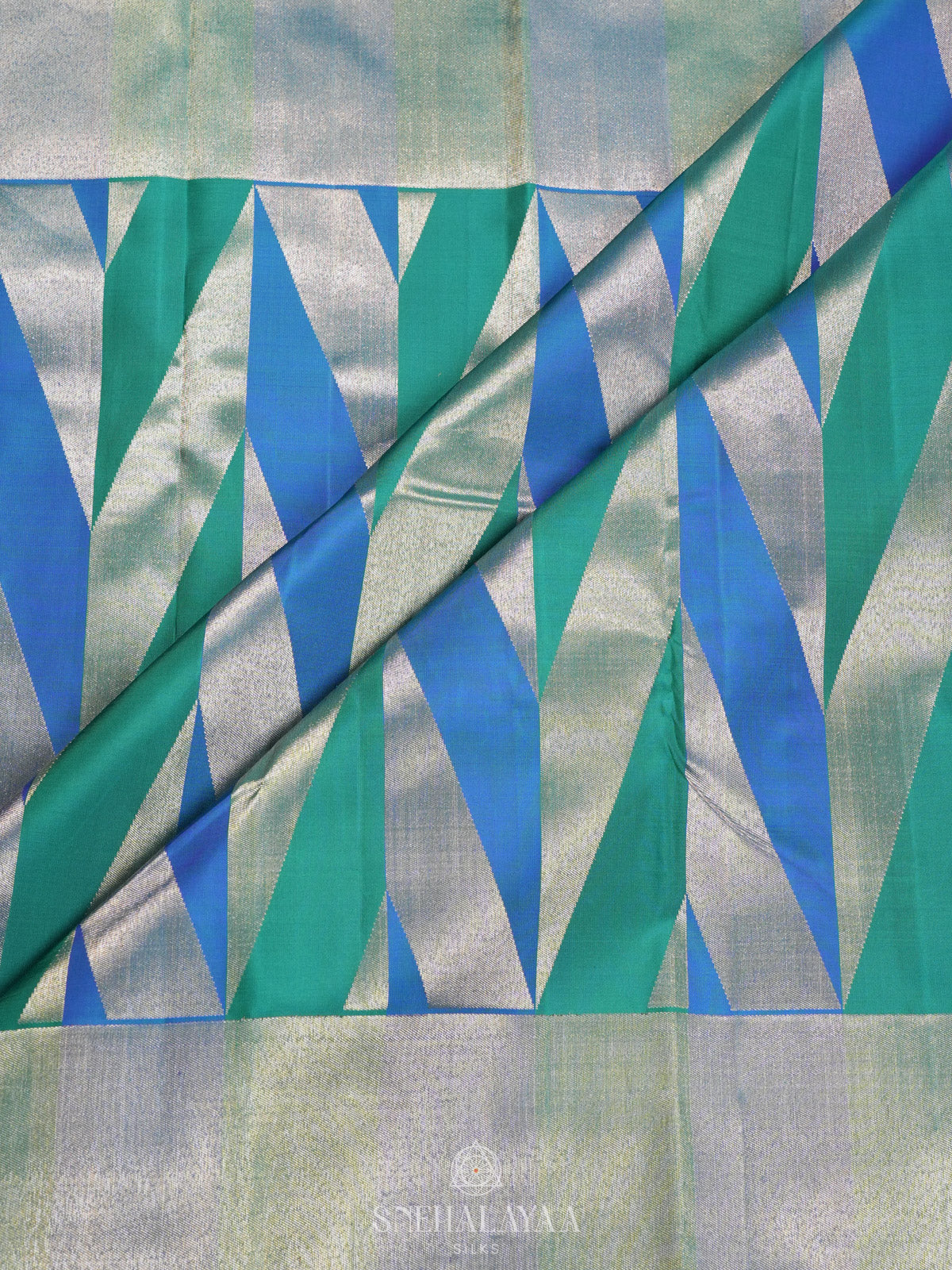 Multicolour Kanjivaram Silk Saree
