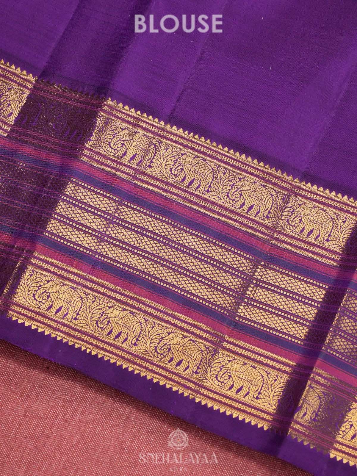 Teal Green Kanjivaram Silk Saree