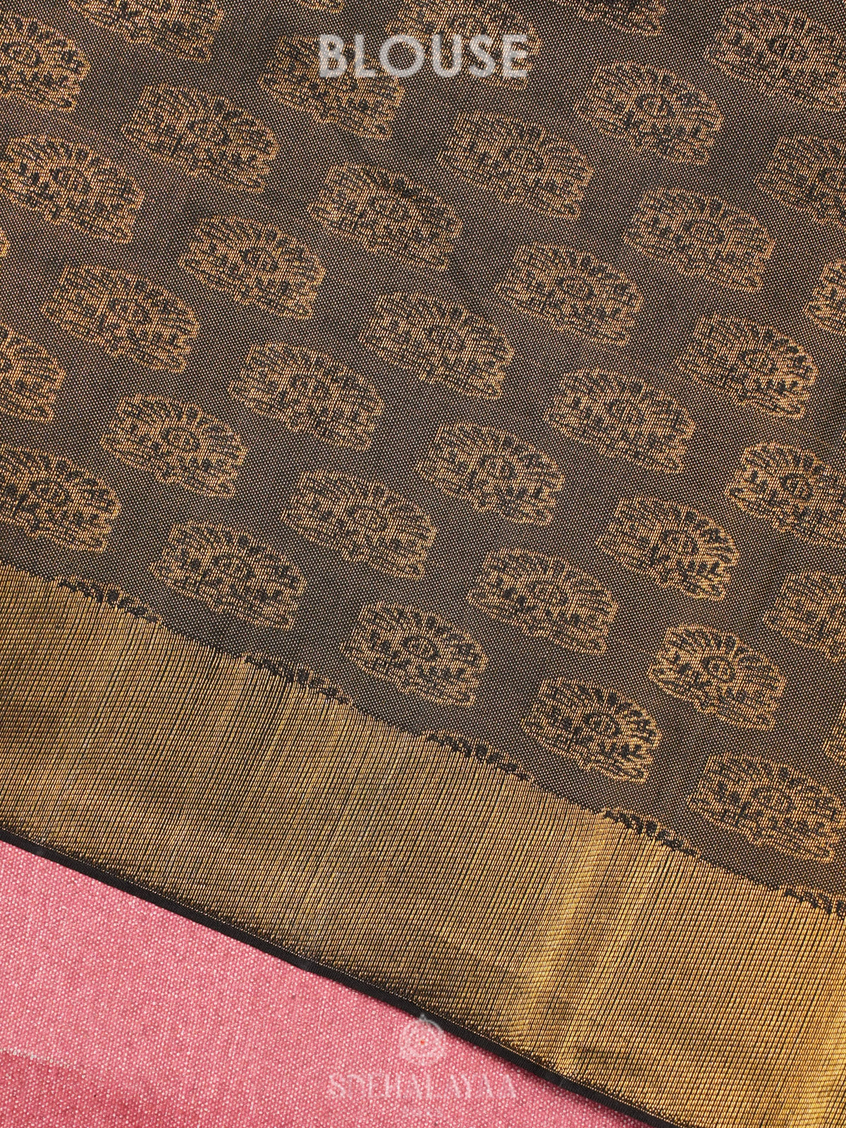 Orange Kanjivaram Silk Saree