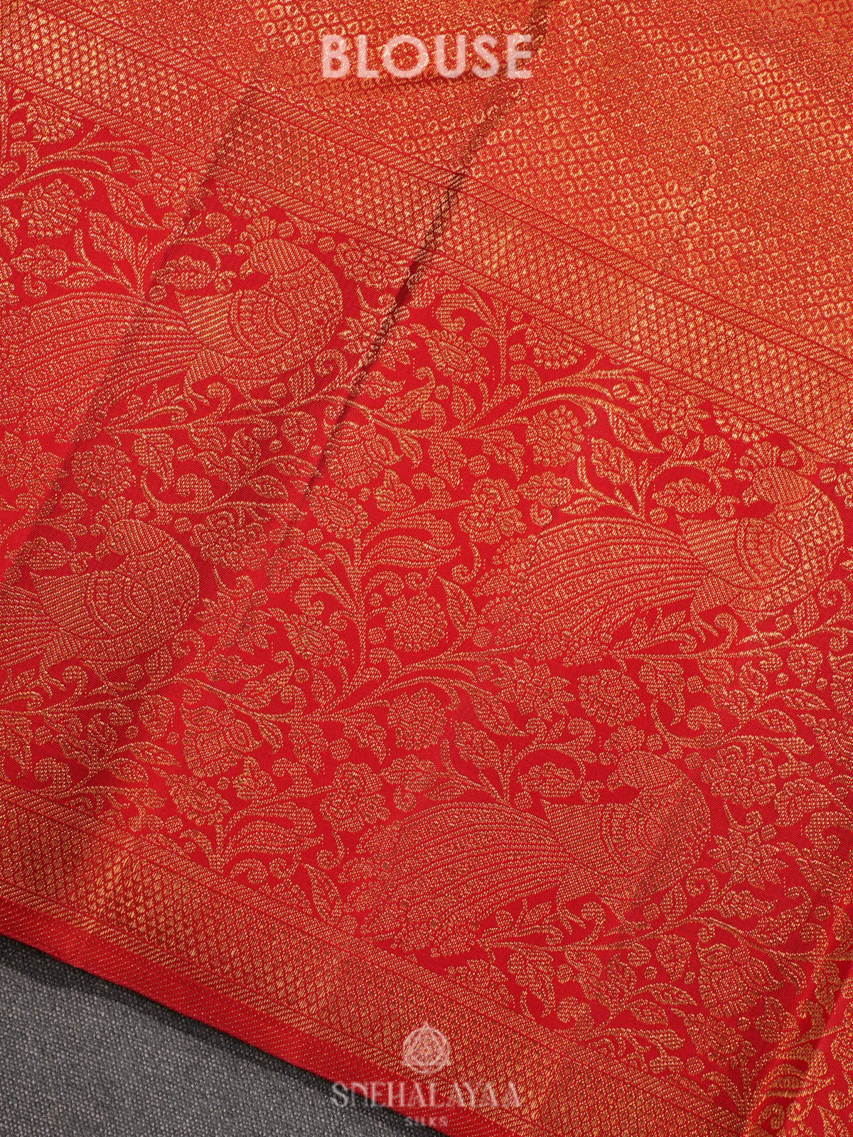 Purple Tissue Kanjivaram Silk Saree