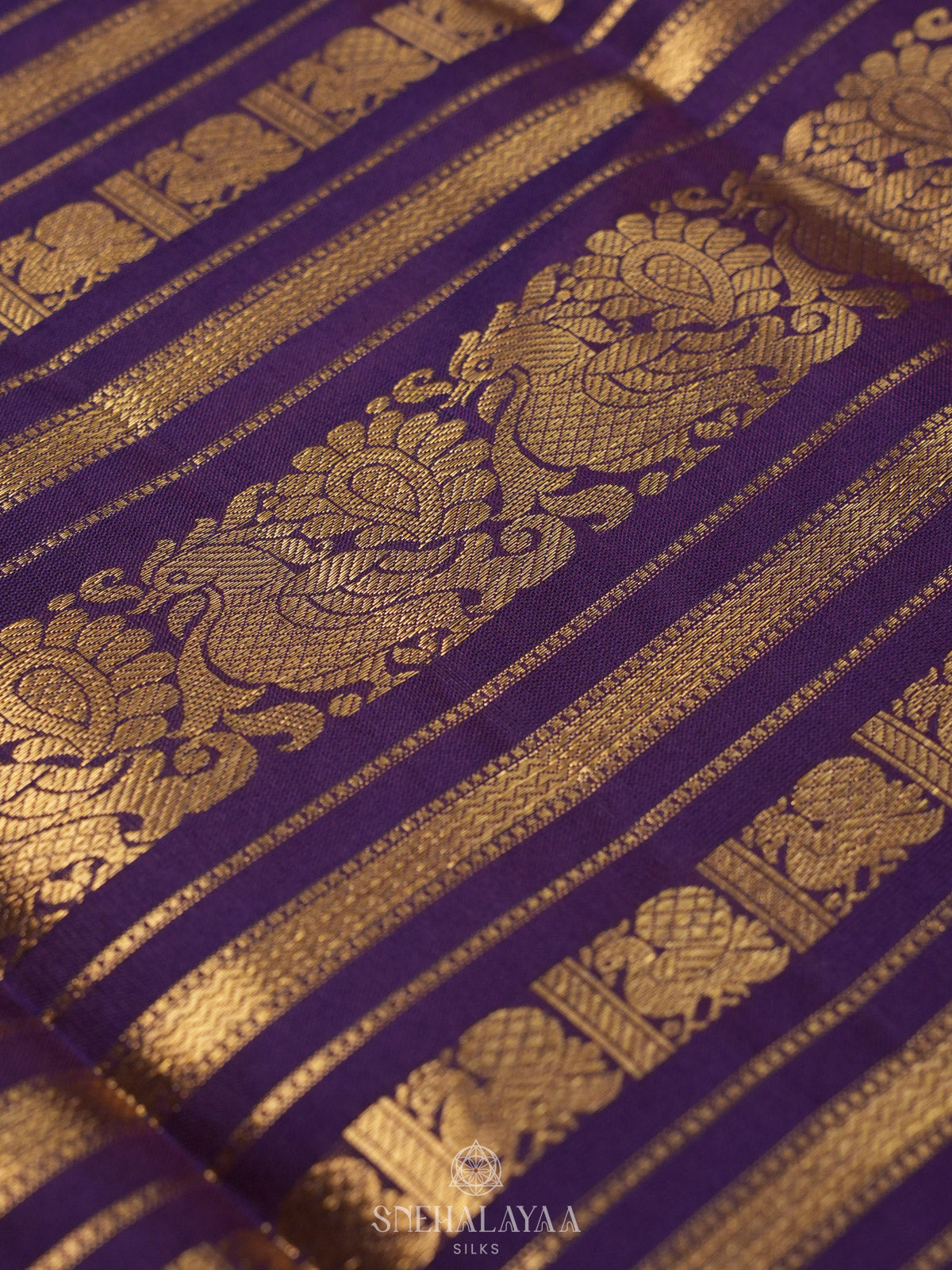 Magenta Kanjivaram Silk Saree
