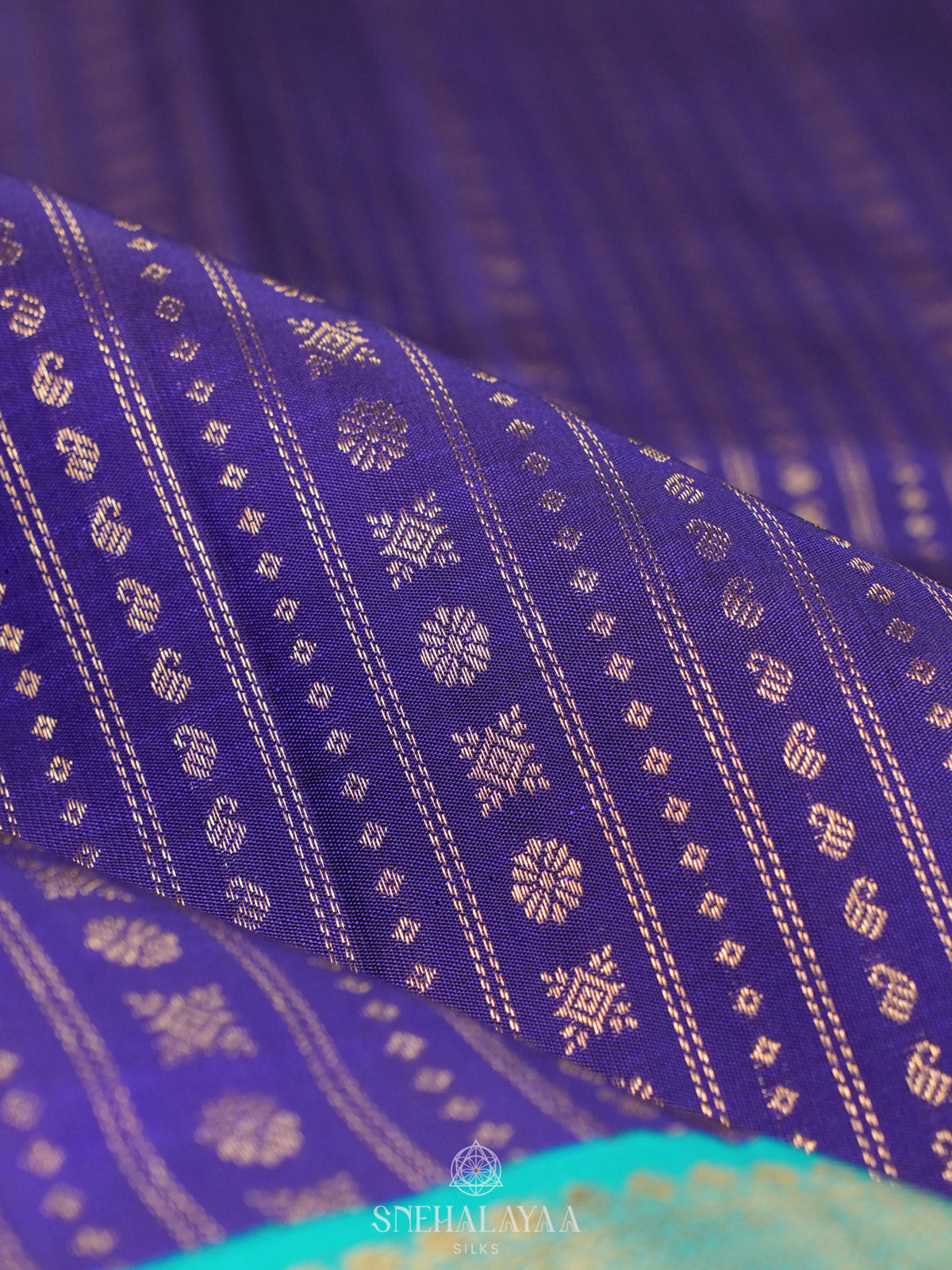 Purple Kanjivaram Silk Saree
