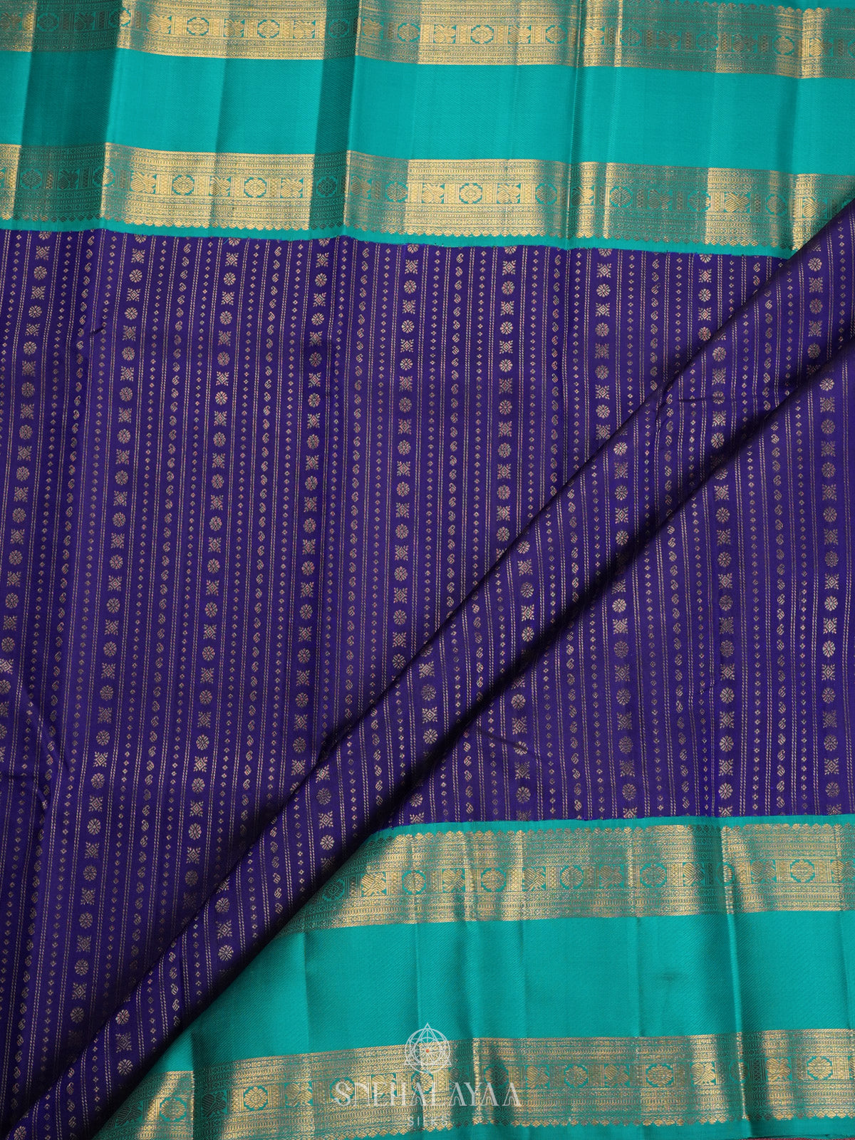Purple Kanjivaram Silk Saree