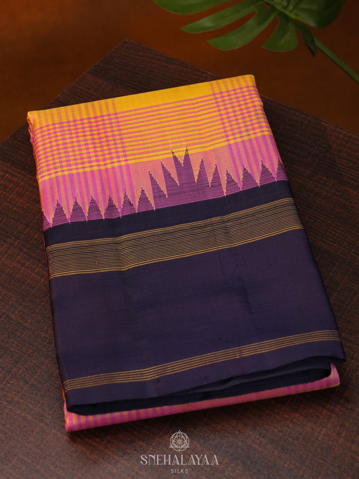 Multicolour Kanjivaram Silk Saree