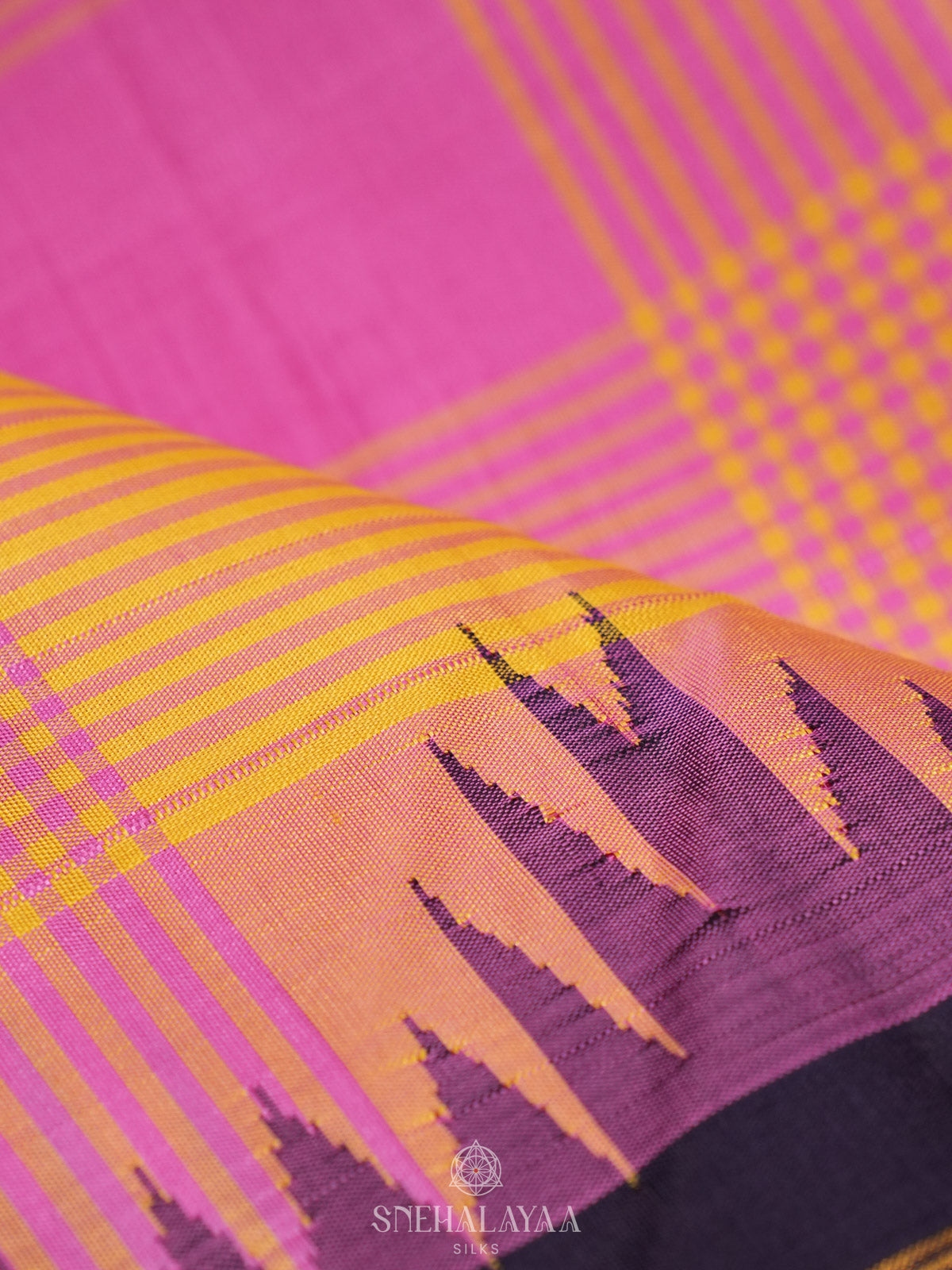 Multicolour Kanjivaram Silk Saree