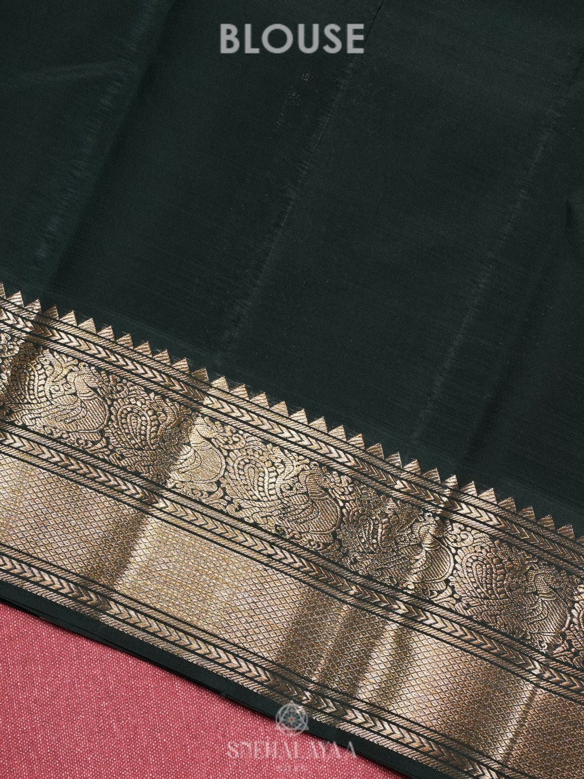 Pale Pink Kanjivaram Silk Saree