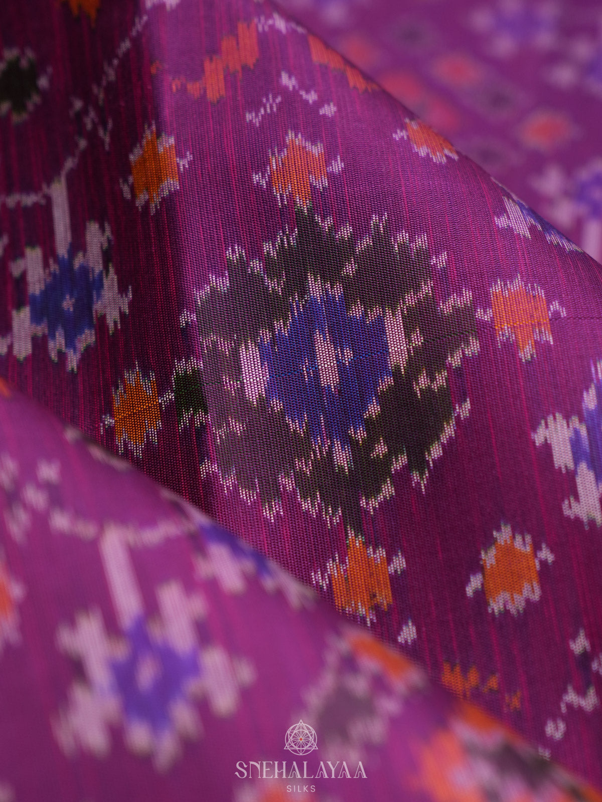 Magenta Kanjivaram Silk Saree