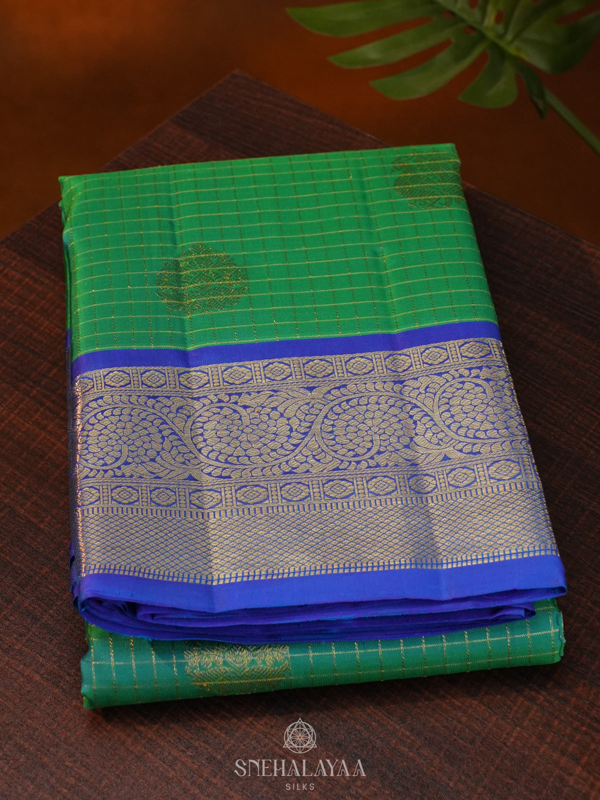 Green Kanjivaram Silk Saree