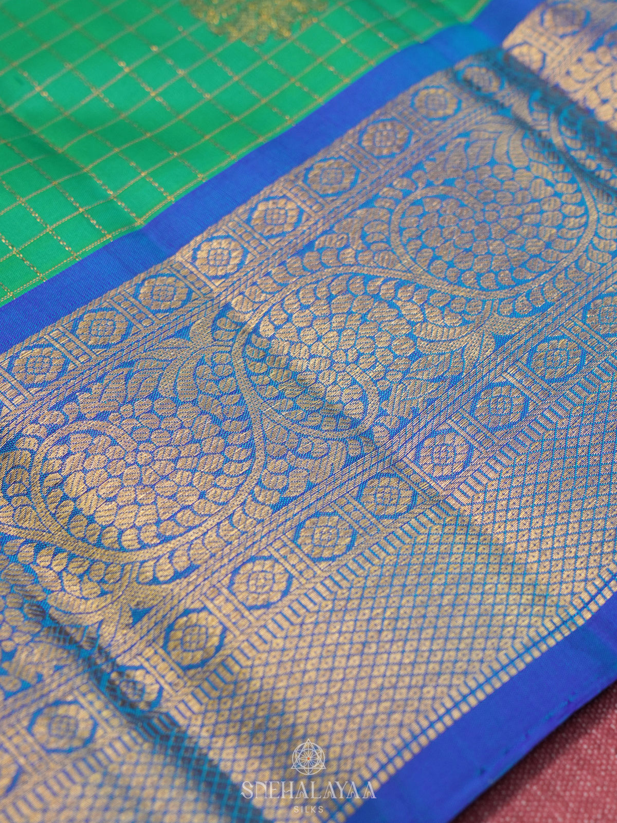 Green Kanjivaram Silk Saree