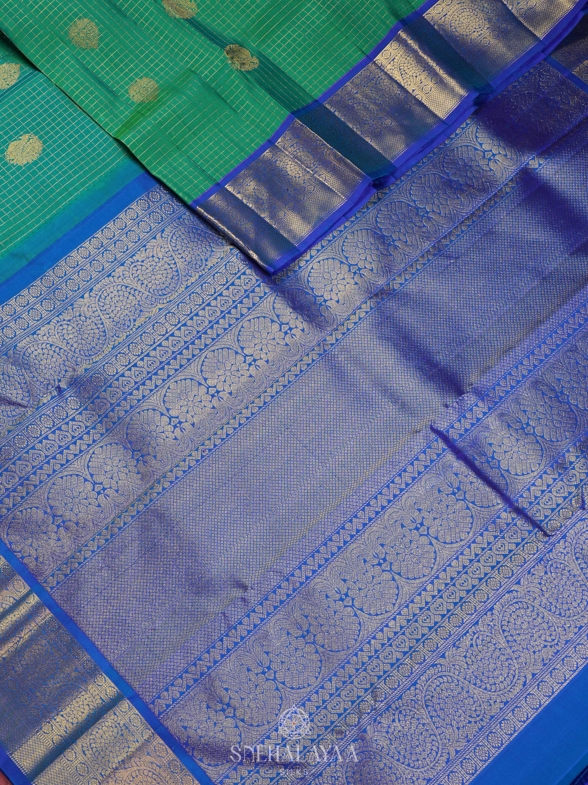 Green Kanjivaram Silk Saree