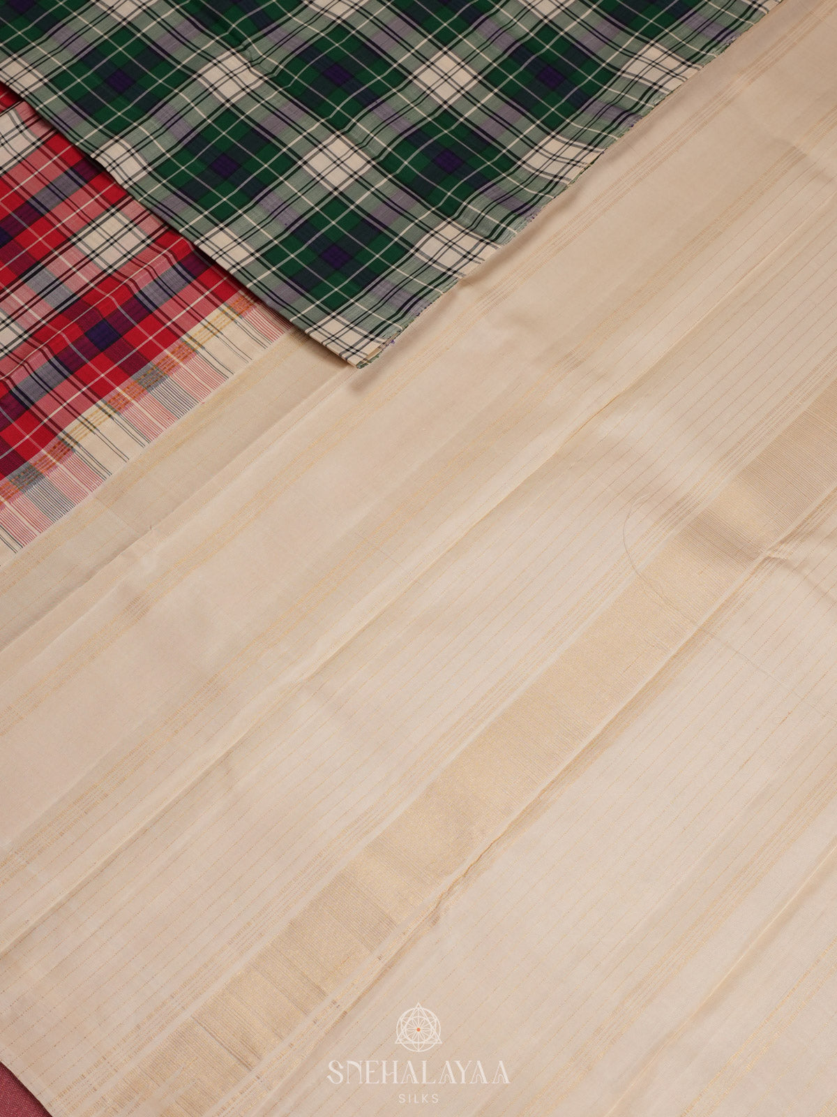 Multicolour Kanjivaram Silk Saree