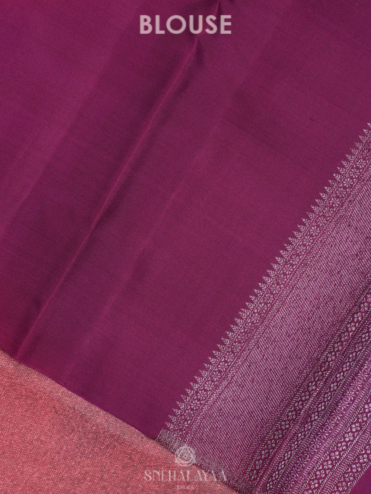 Wine Kanjivaram Silk Saree
