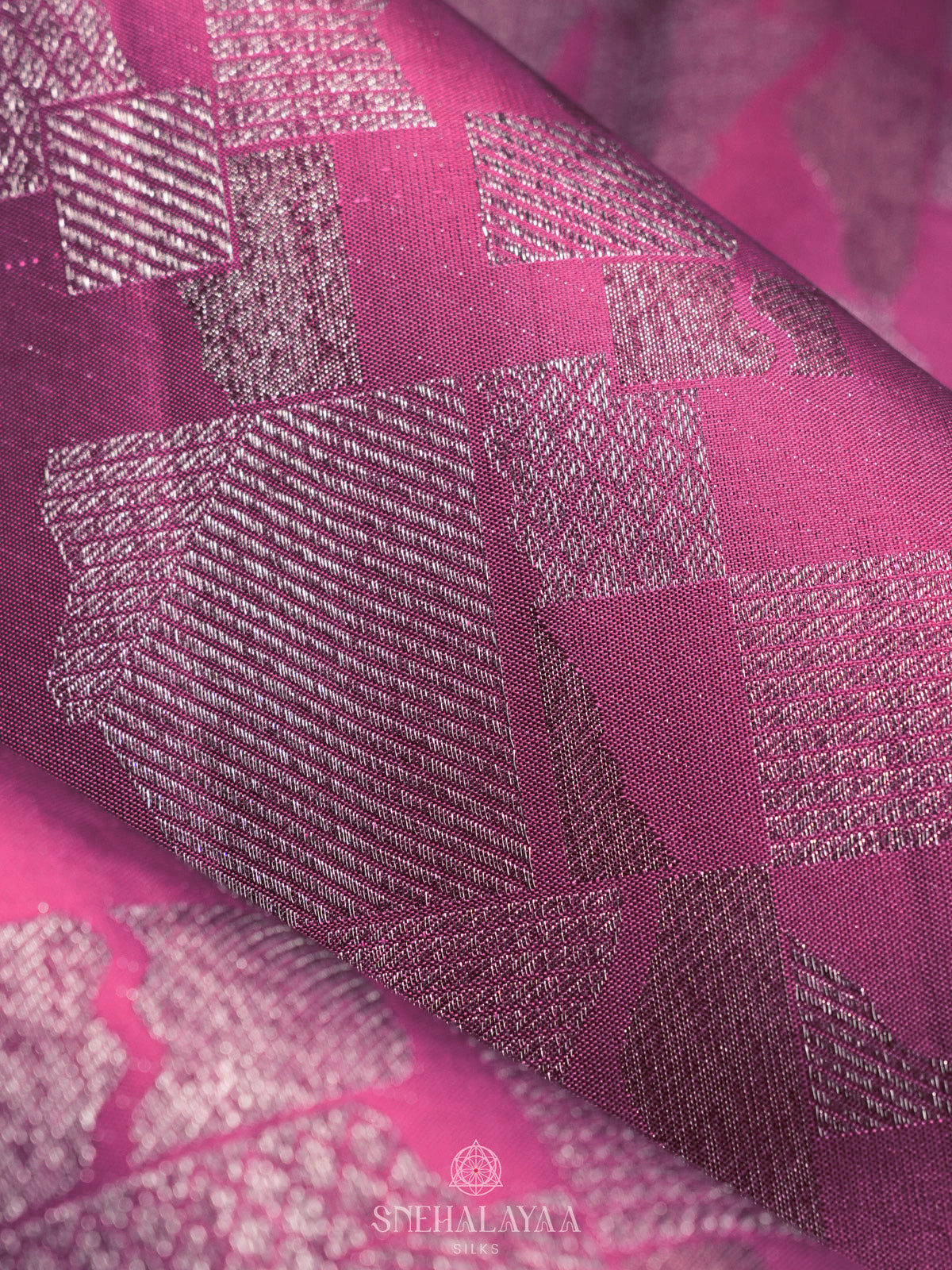 Wine Kanjivaram Silk Saree