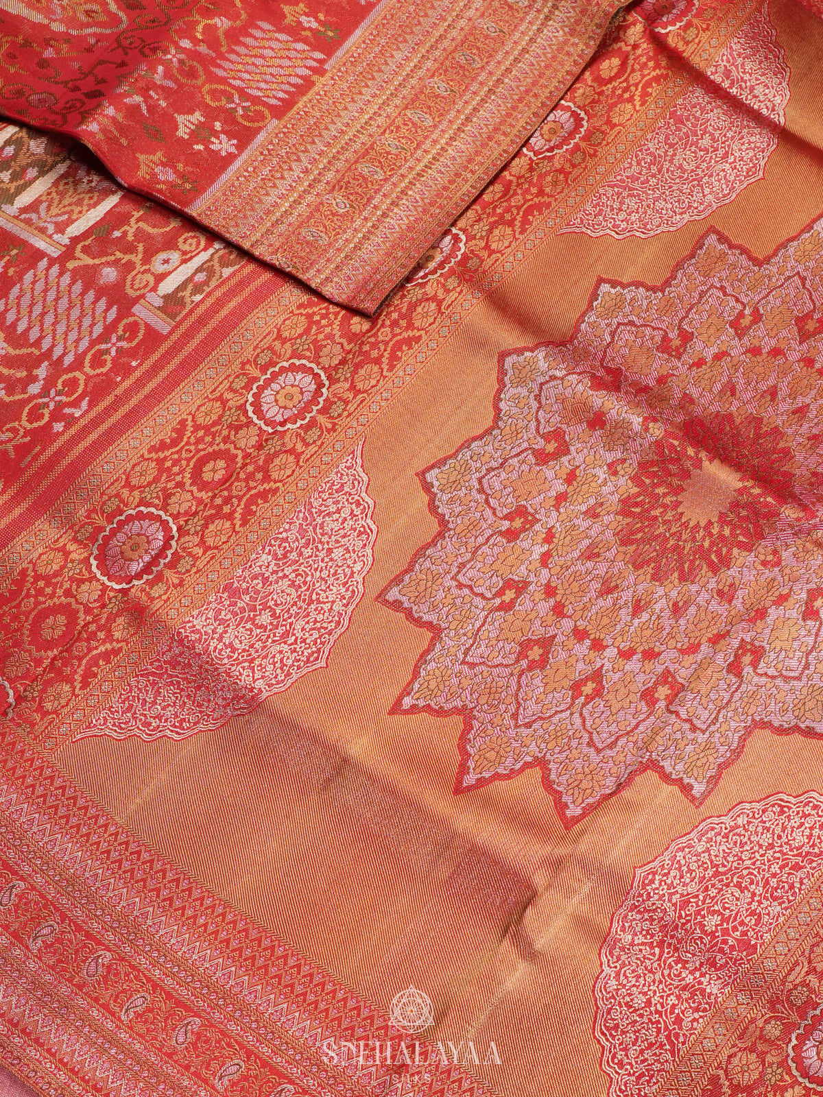 Red Kanjivaram Silk Saree
