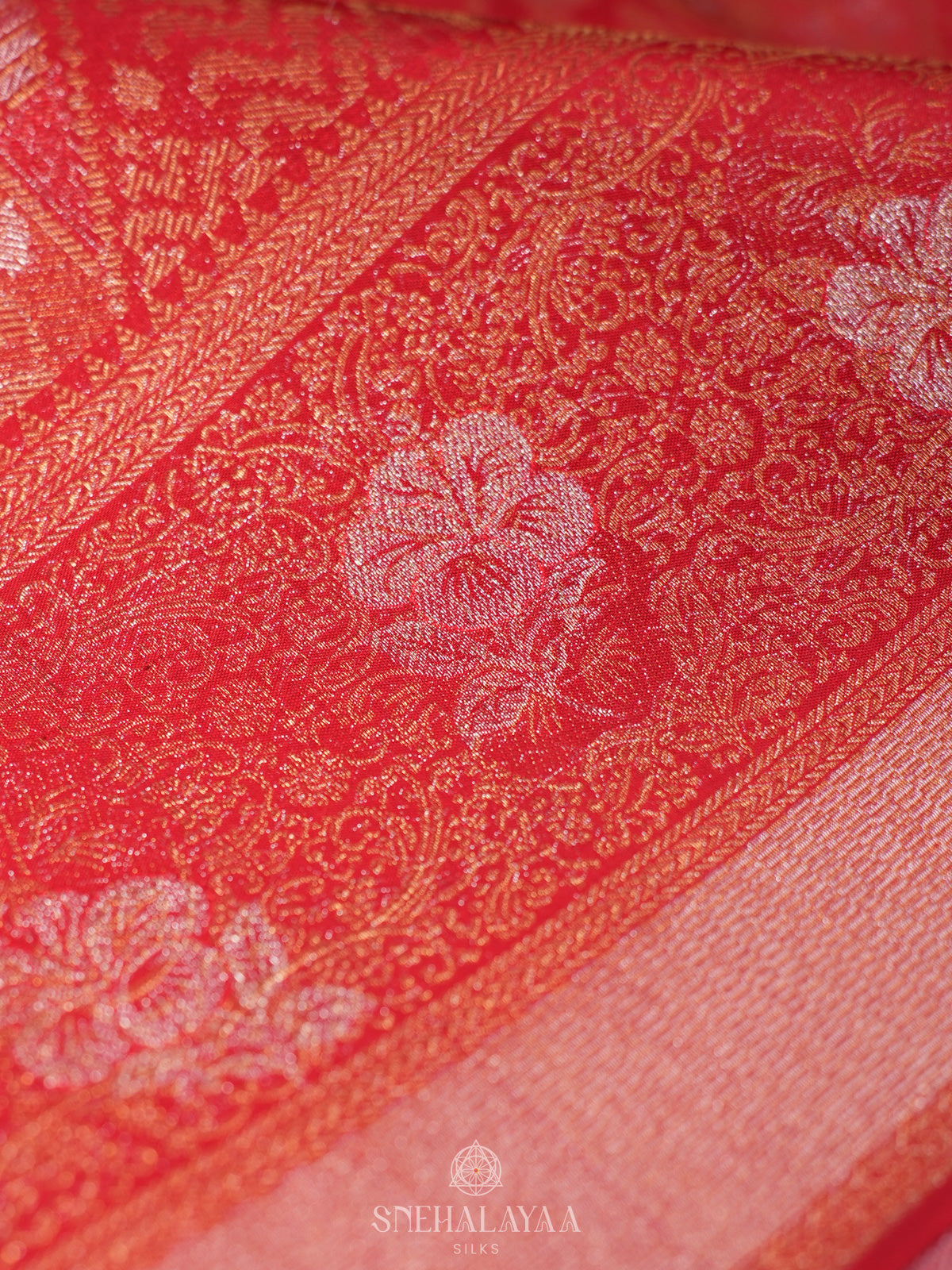Red Kanjivaram Silk Saree
