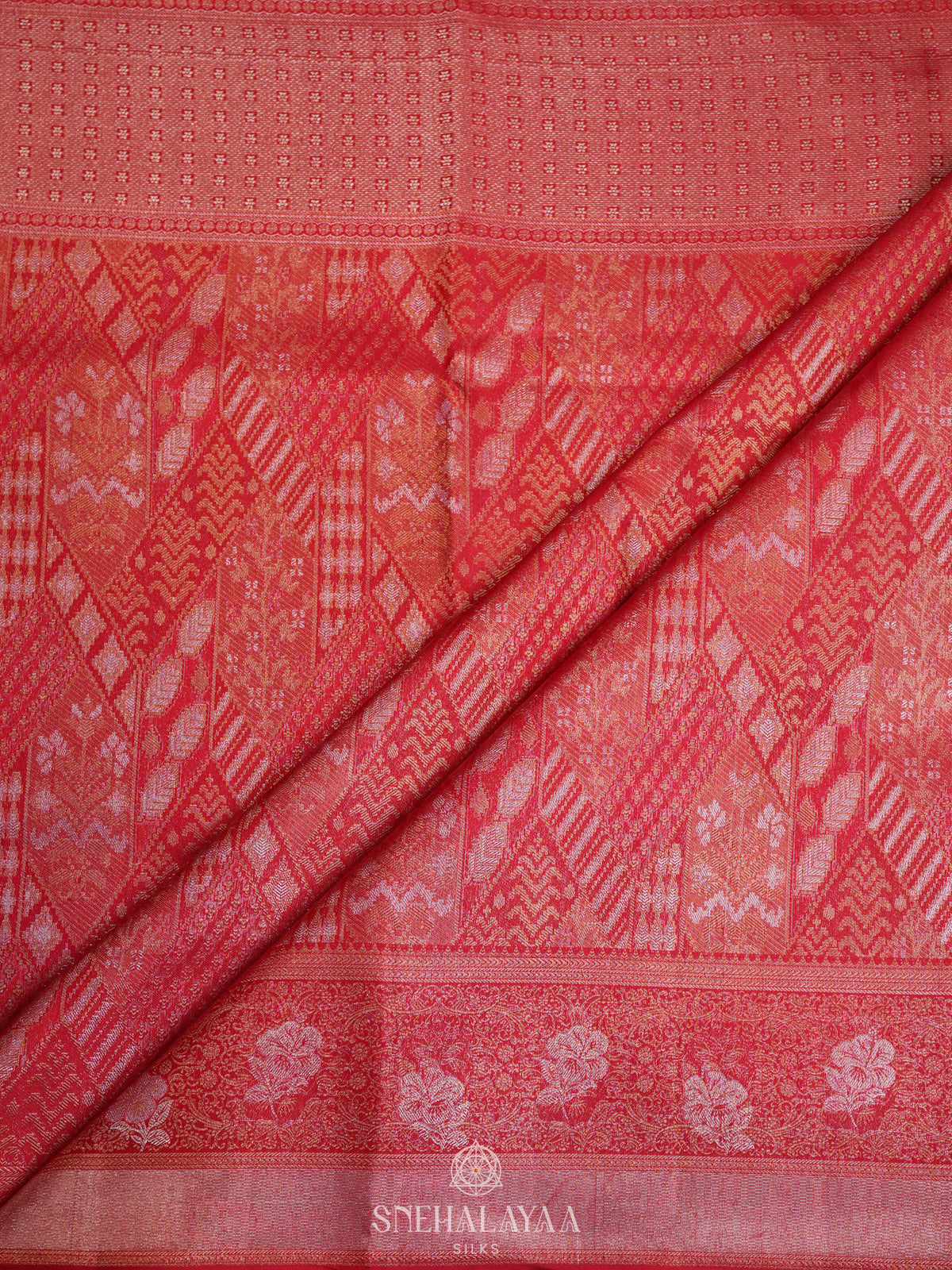 Red Kanjivaram Silk Saree