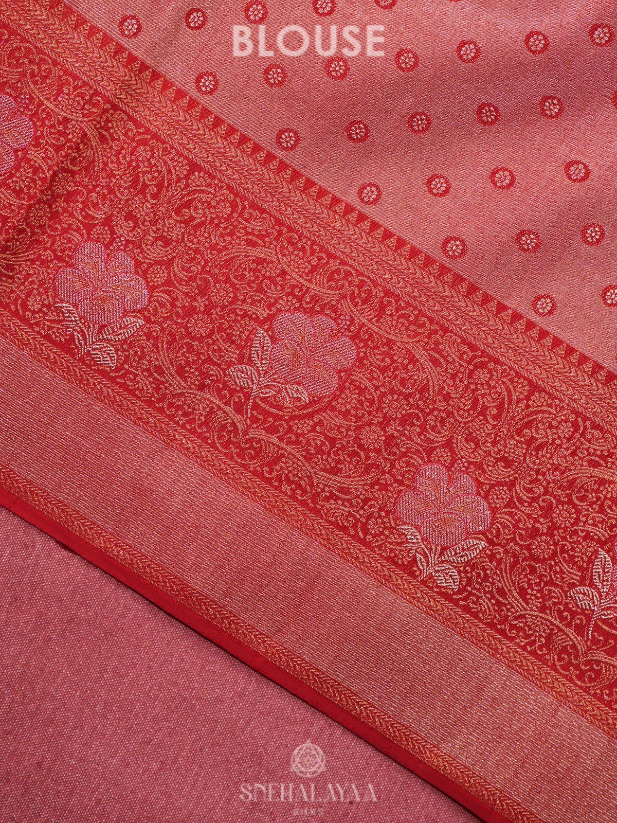 Red Kanjivaram Silk Saree