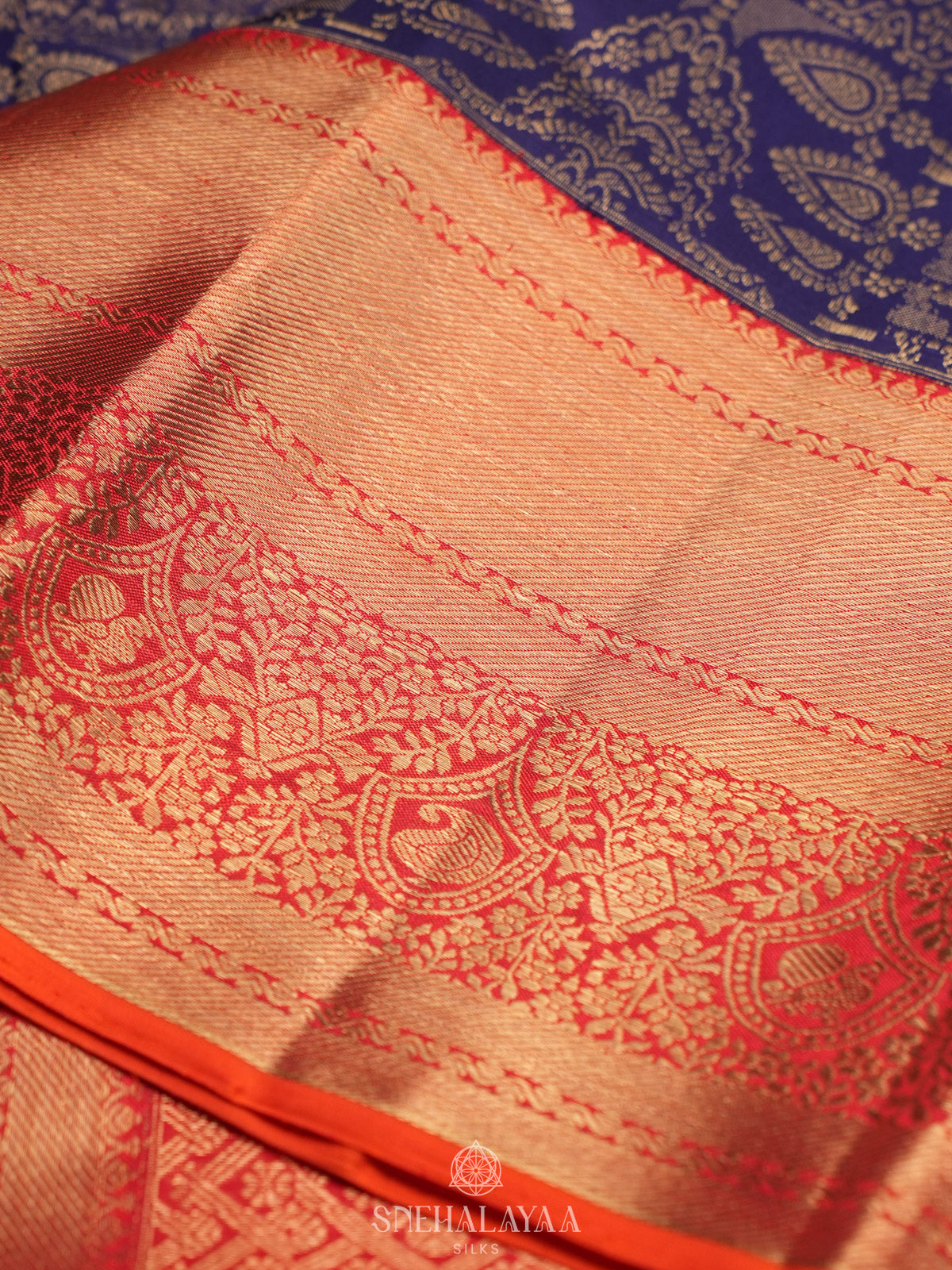 Purple Kanjivaram Silk Saree