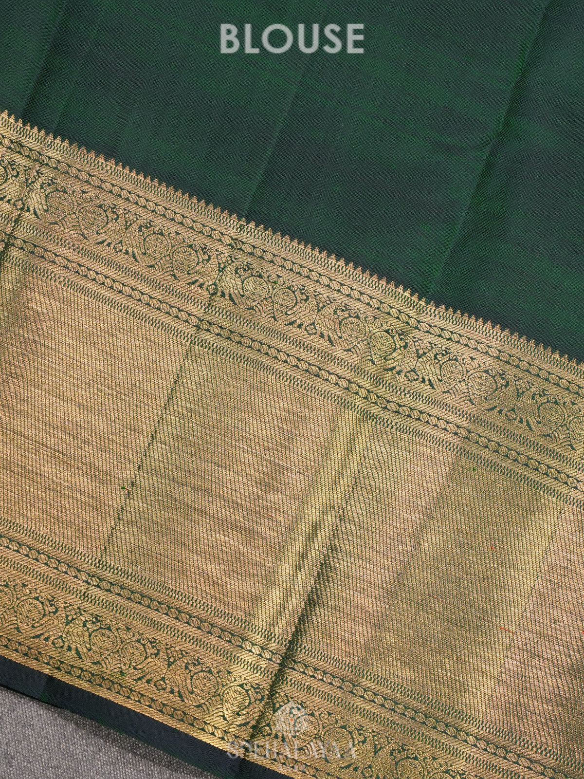 Mint Green Tissue Kanjivaram Silk Saree