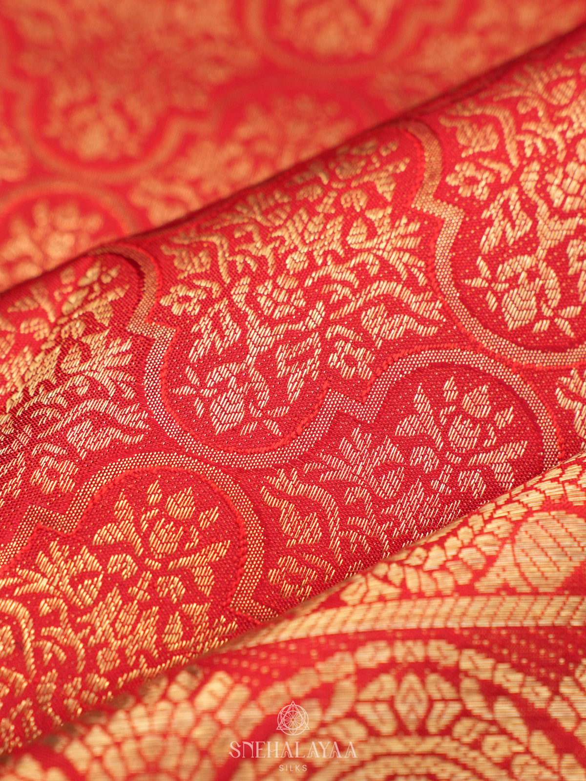 Red Kanjivaram Silk Saree