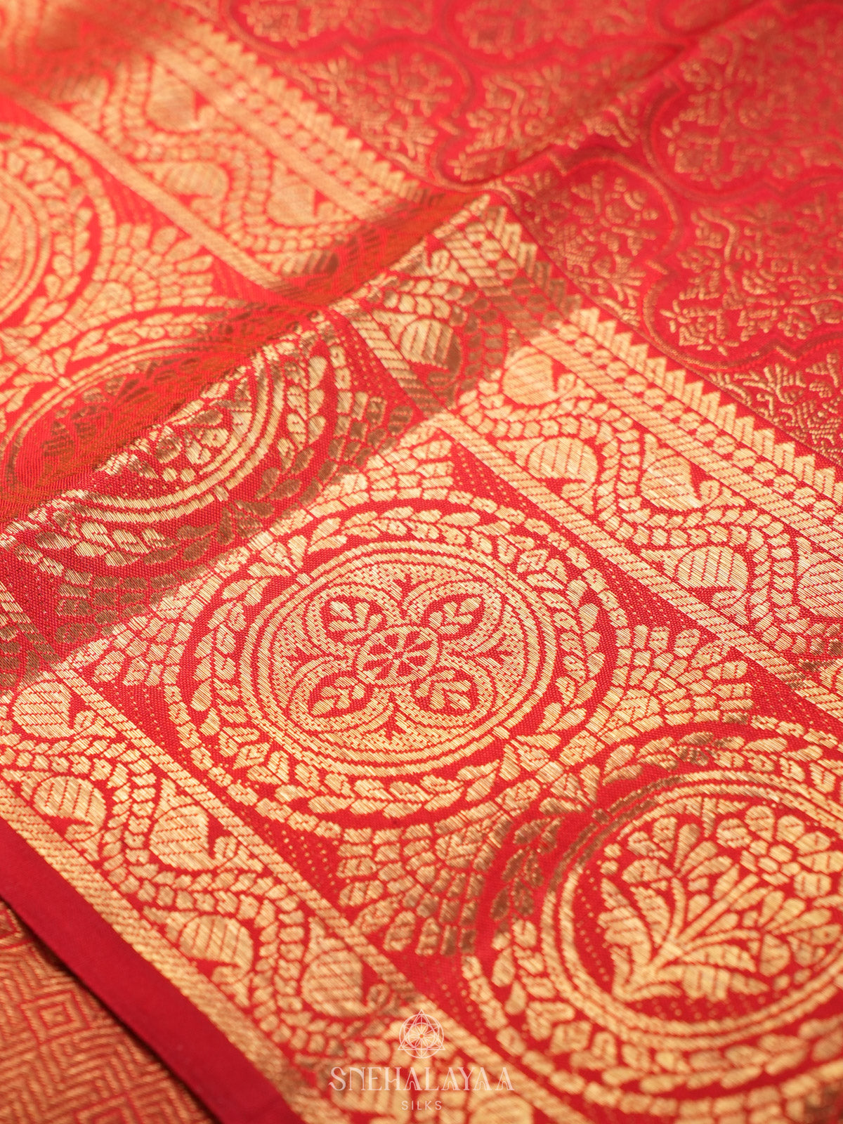 Red Kanjivaram Silk Saree