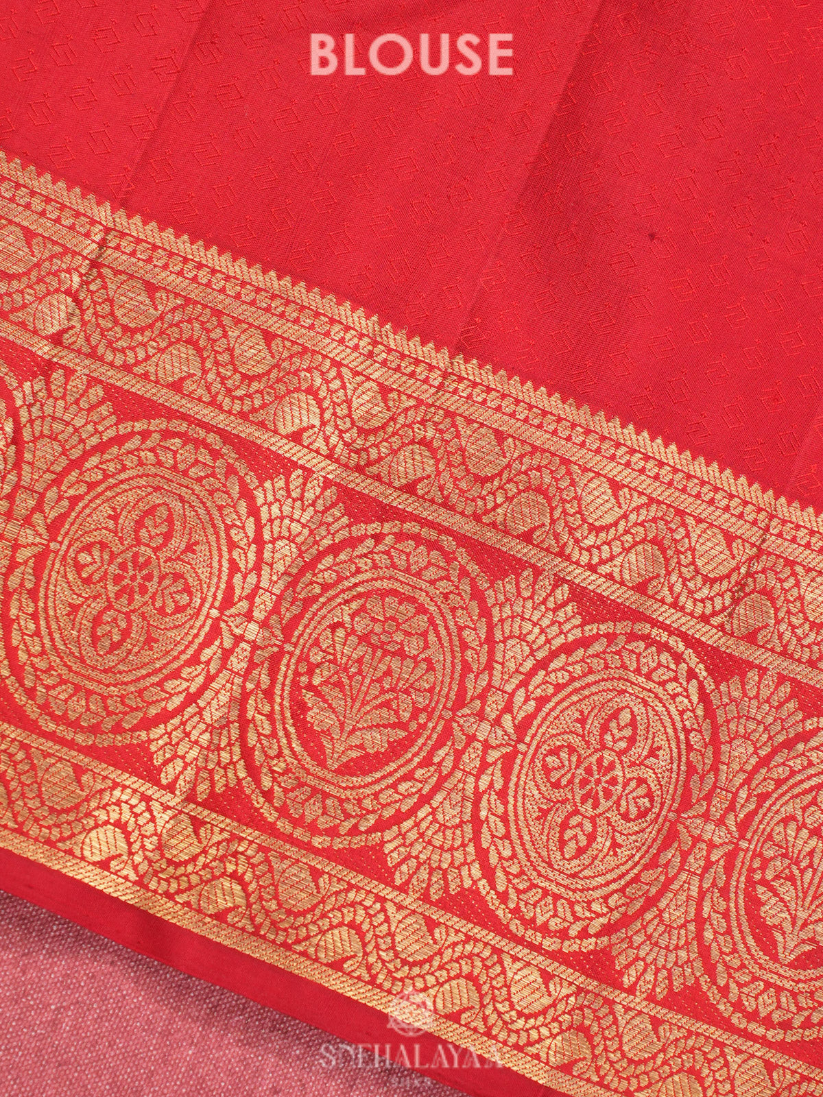 Red Kanjivaram Silk Saree