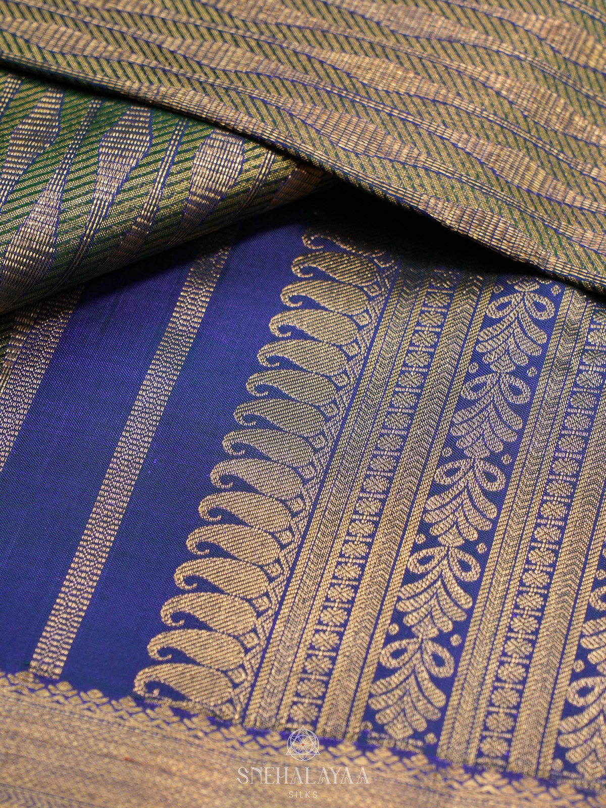 Green Tissue Kanjivaram Silk Saree