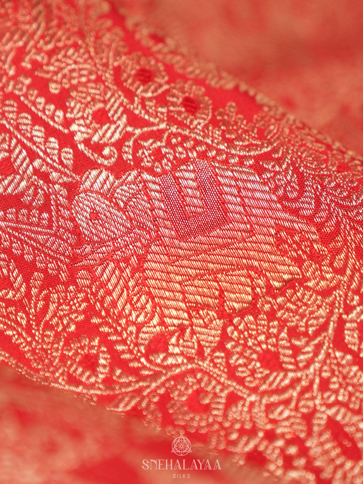 Red Kanjivaram Silk Saree