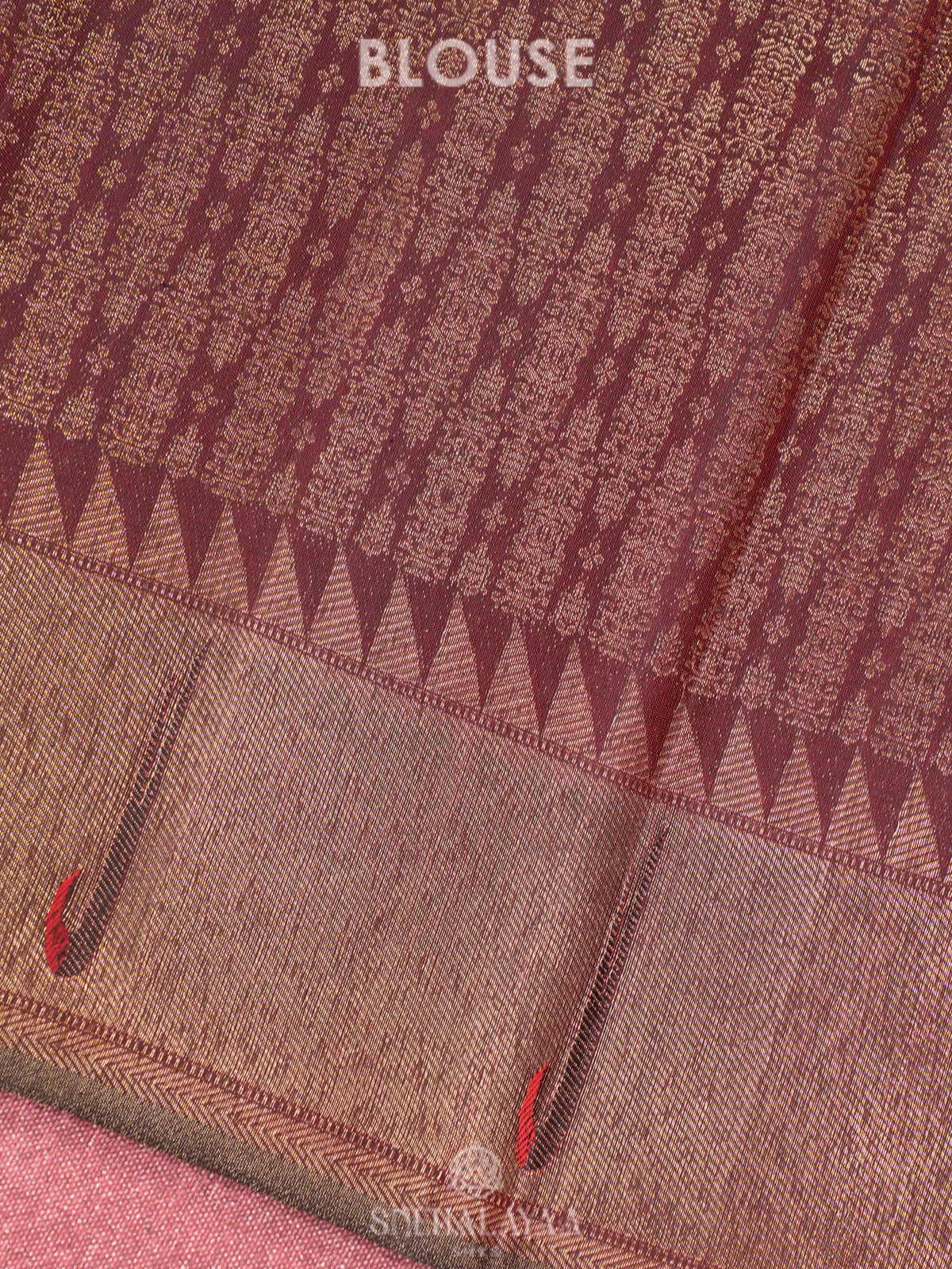 Coffee Brown Kanjivaram Silk Saree
