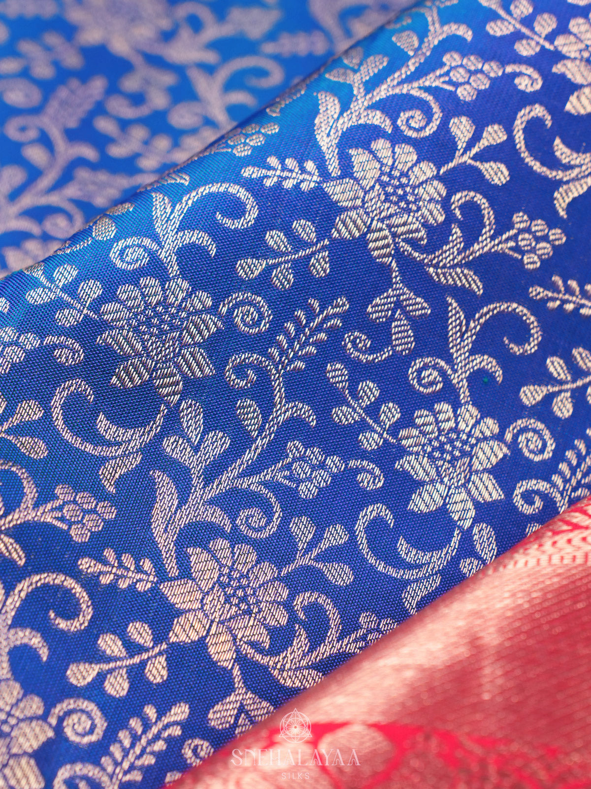 Blue Kanjivaram Silk Saree