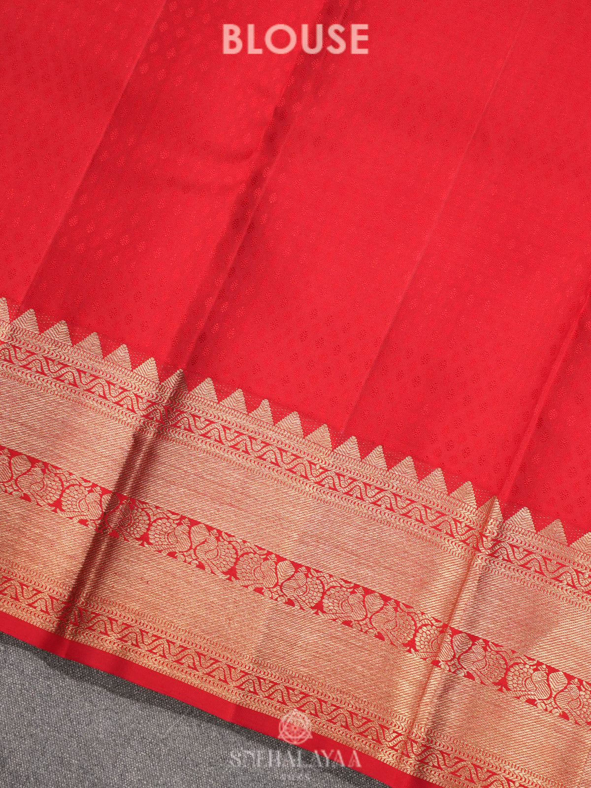 Blue Kanjivaram Silk Saree