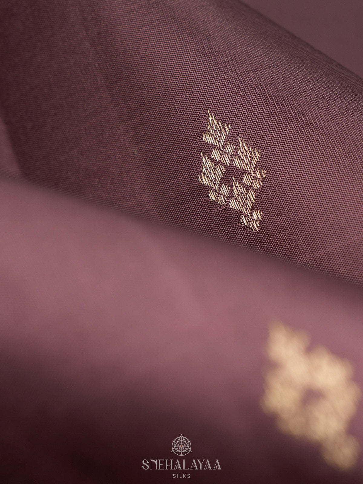 Brown Kanjivaram Silk Saree