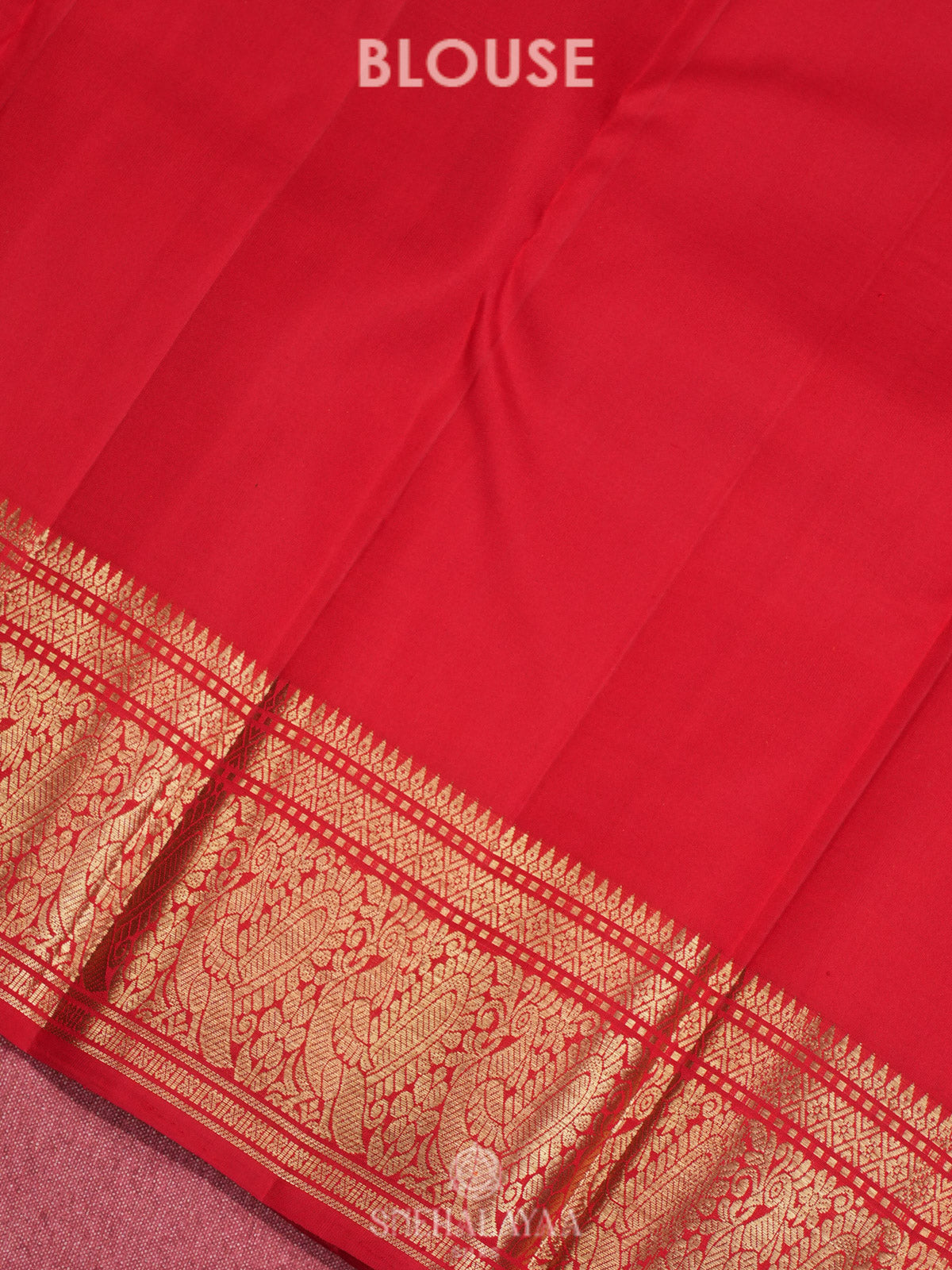 Brown Kanjivaram Silk Saree