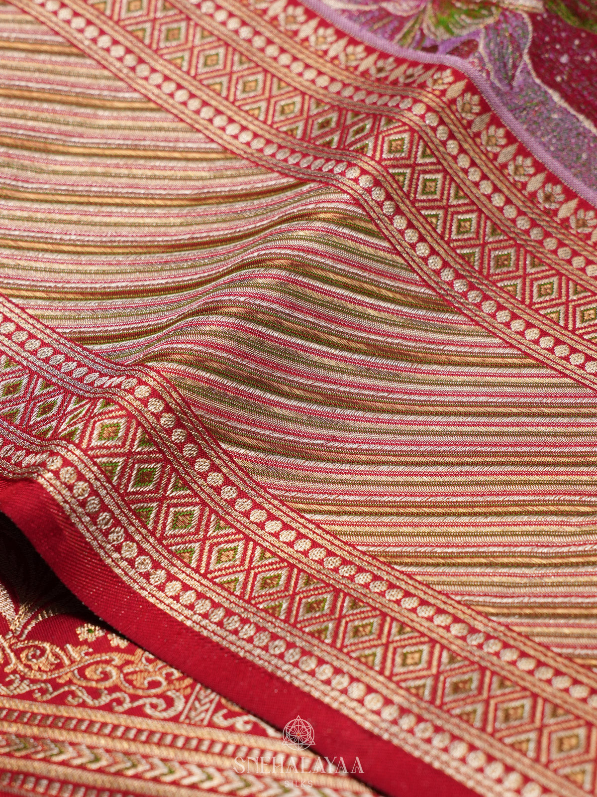 Pink Kanjivaram Silk Saree