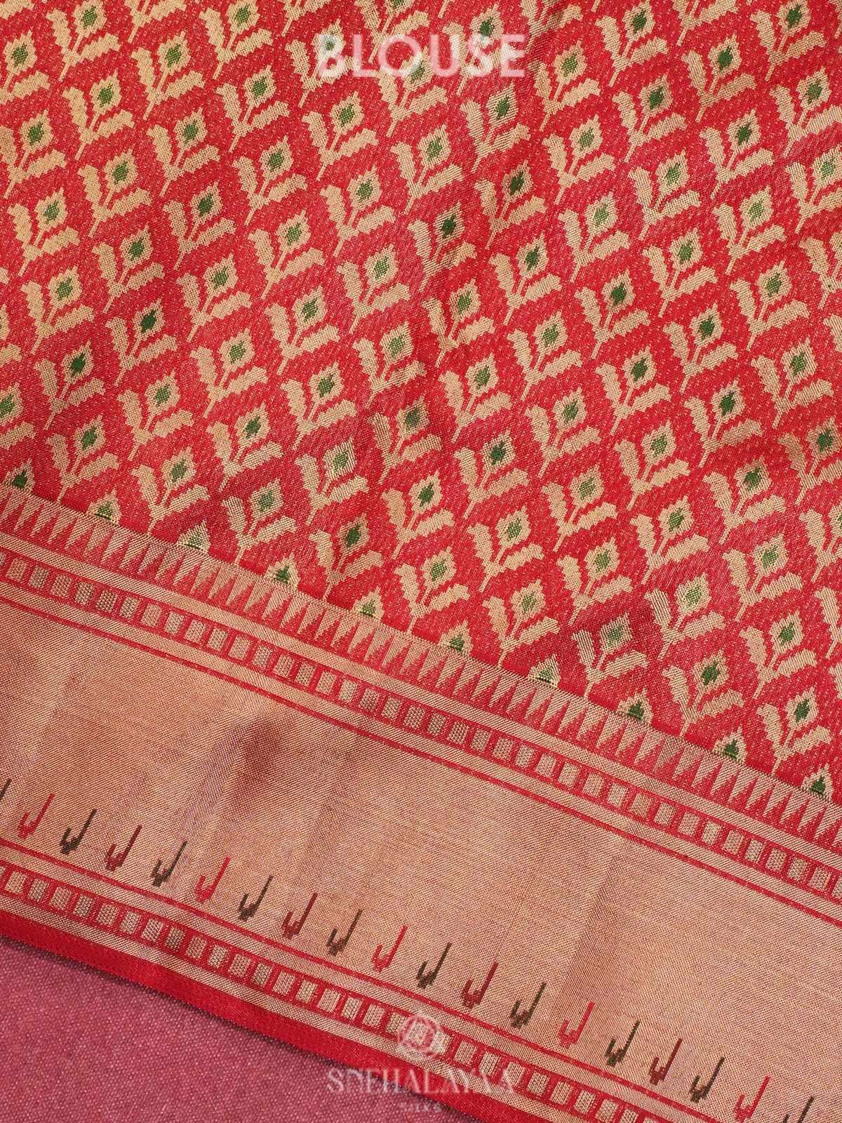 Blue Kanjivaram Silk Saree