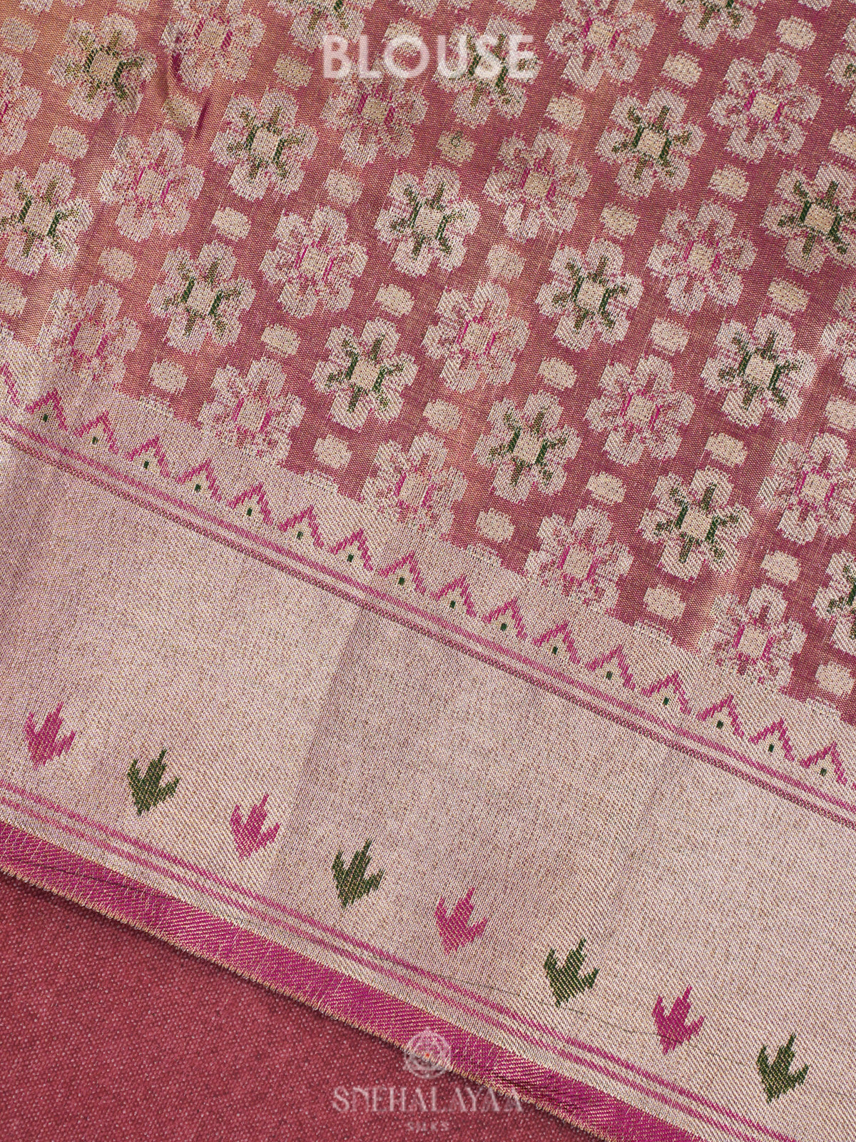 Sky Blue Kanjivaram Silk Saree