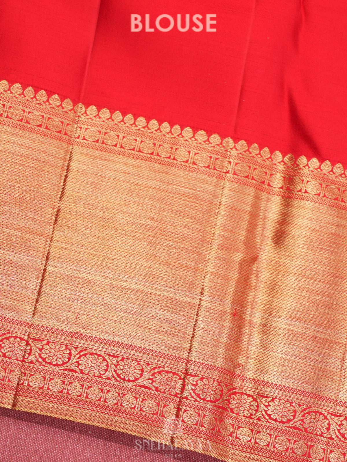 Forest Green Kanjivaram Silk Saree