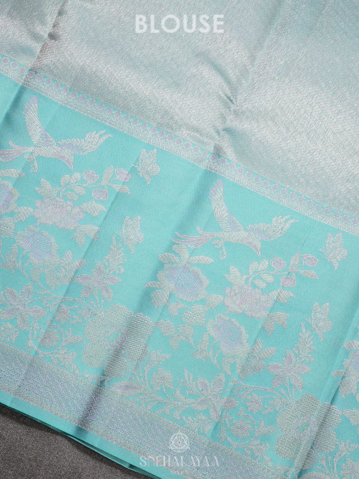 Pink Tissue Kanjivaram Silk Saree