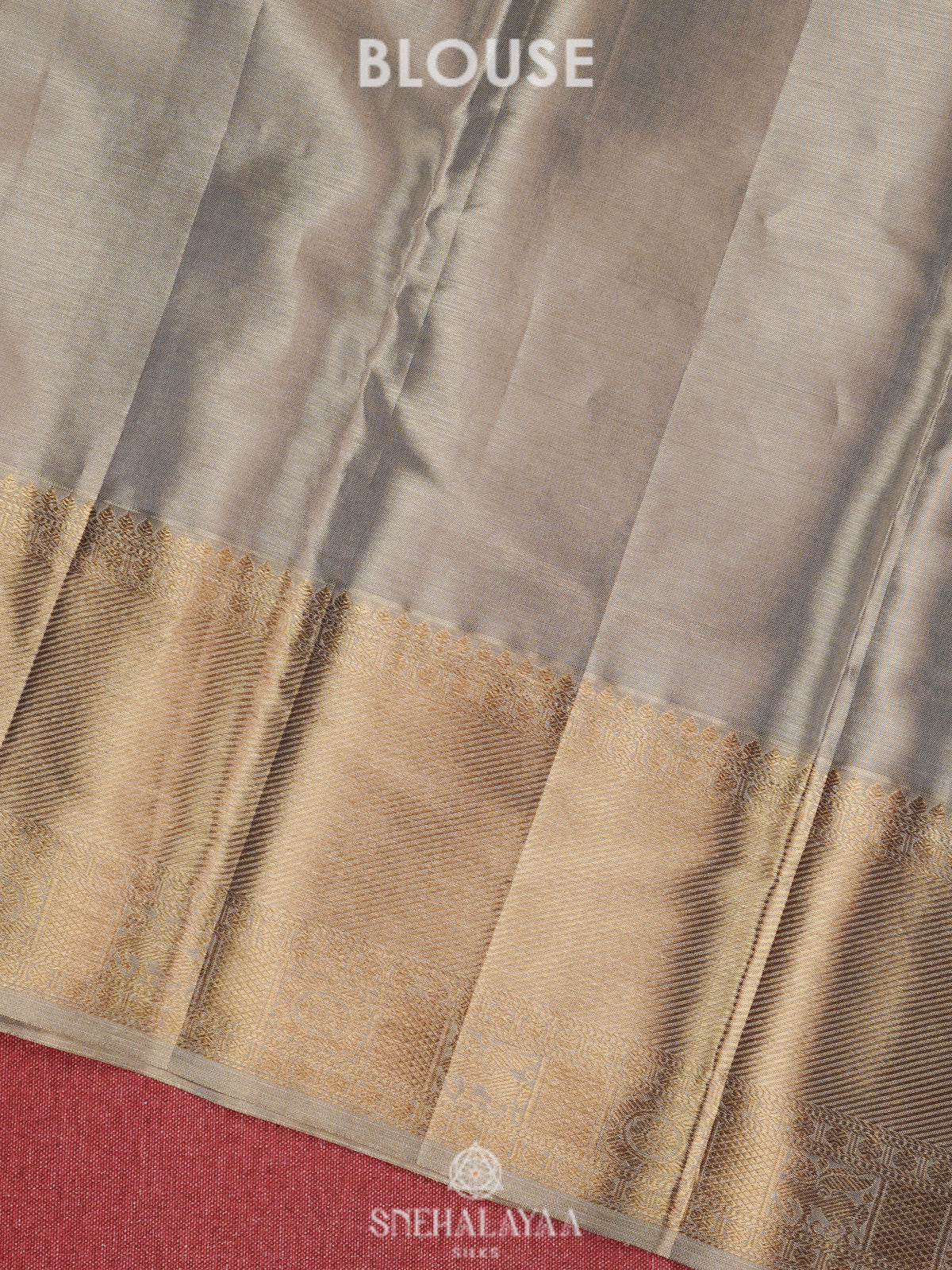 Mint Green Kanjivaram Silk Saree