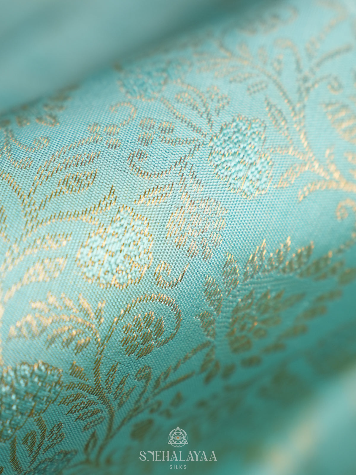 Blue Kanjivaram Silk Saree