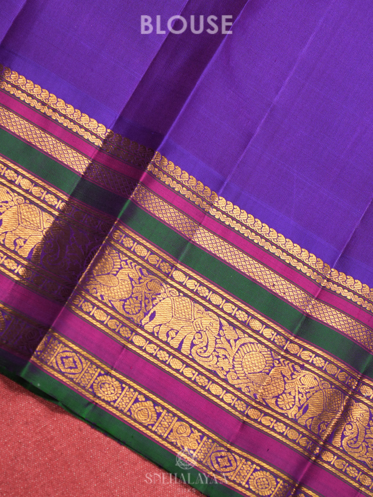 Pink Kanjivaram Silk Saree